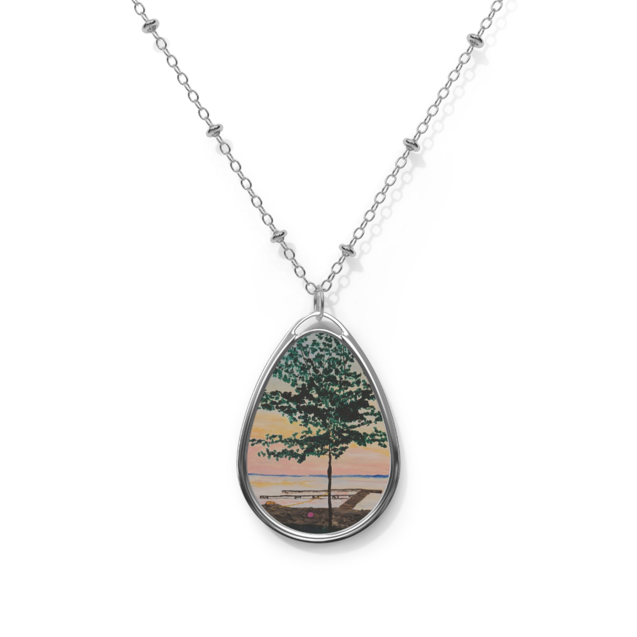 Oval Necklace