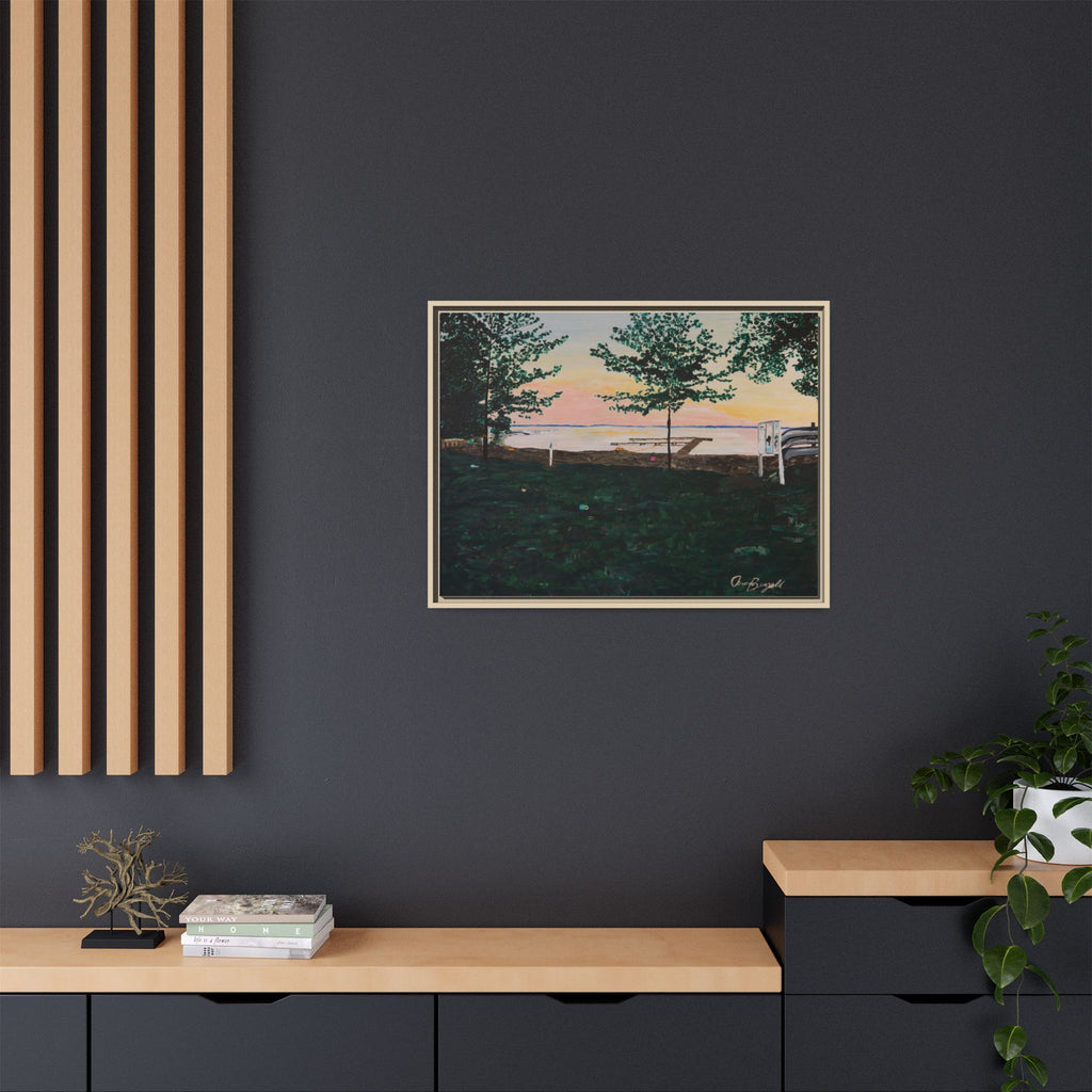 Matte Canvas, Framed (Multi-color)