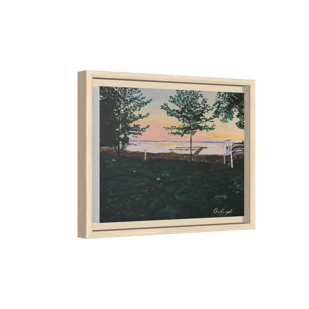 Matte Canvas, Framed (Multi-color)