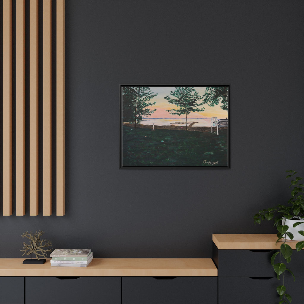 Matte Canvas, Framed (Multi-color)