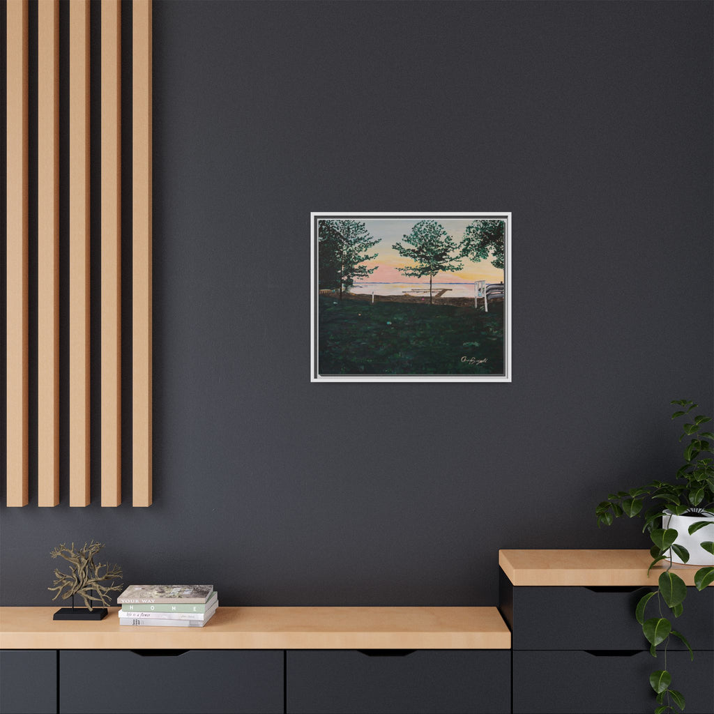 Matte Canvas, Framed (Multi-color)