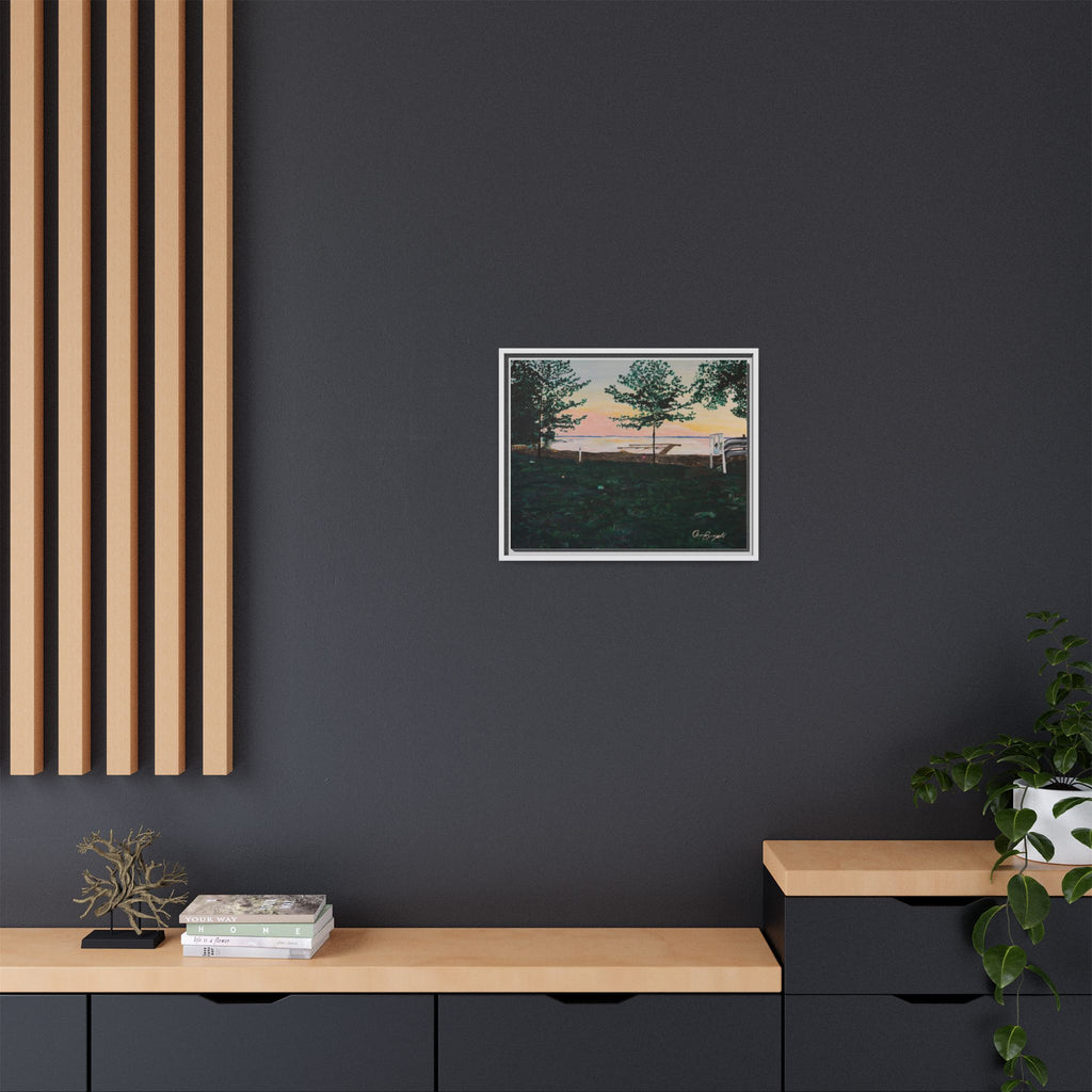 Matte Canvas, Framed (Multi-color)