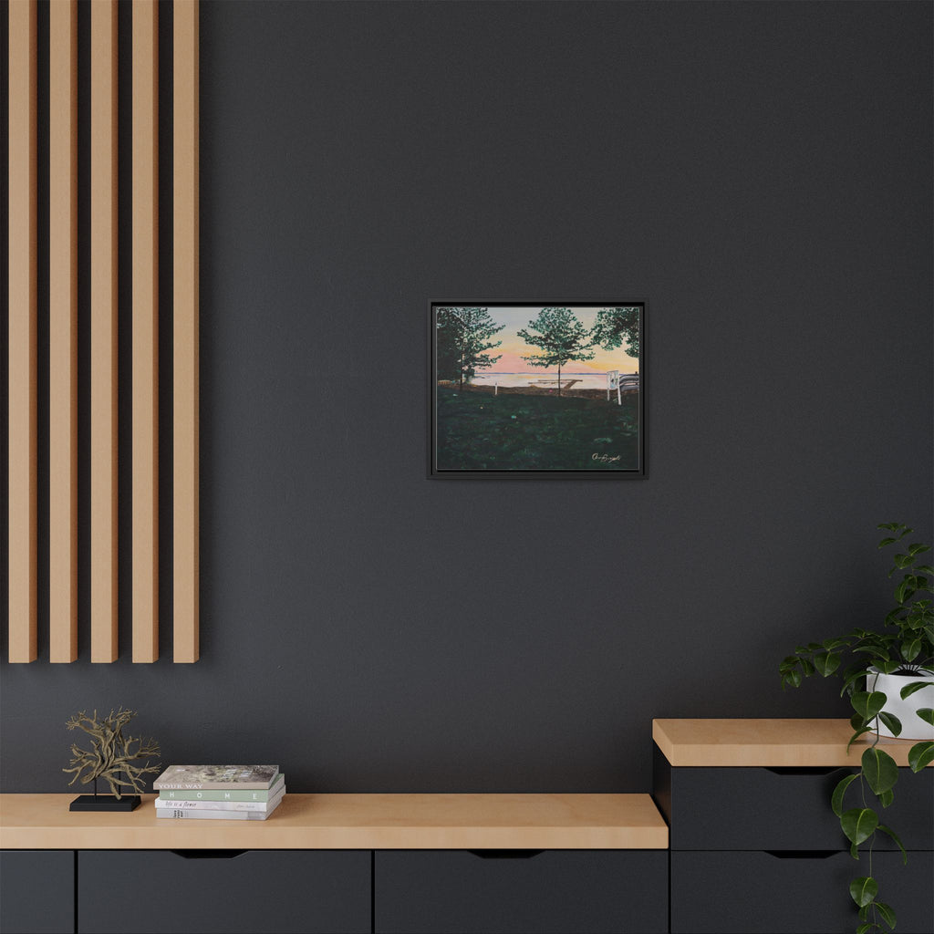 Matte Canvas, Framed (Multi-color)