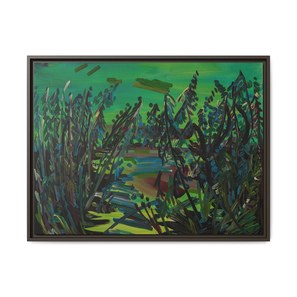 Matte Canvas, Framed (Multi-color)