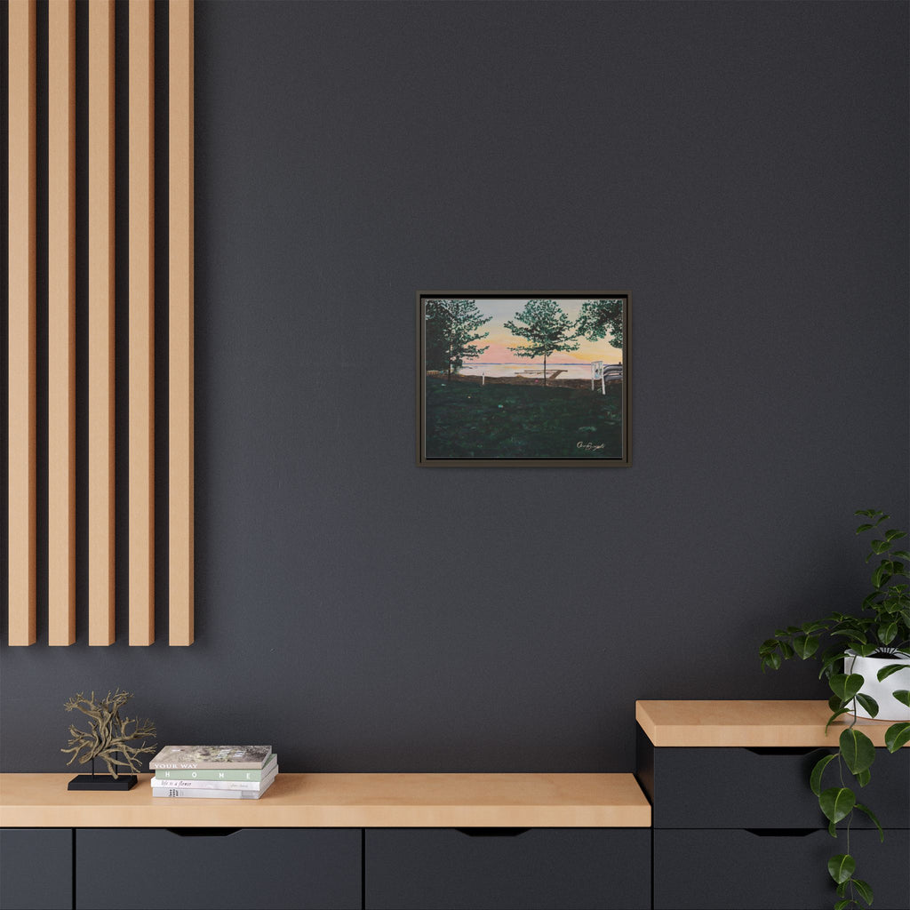 Matte Canvas, Framed (Multi-color)