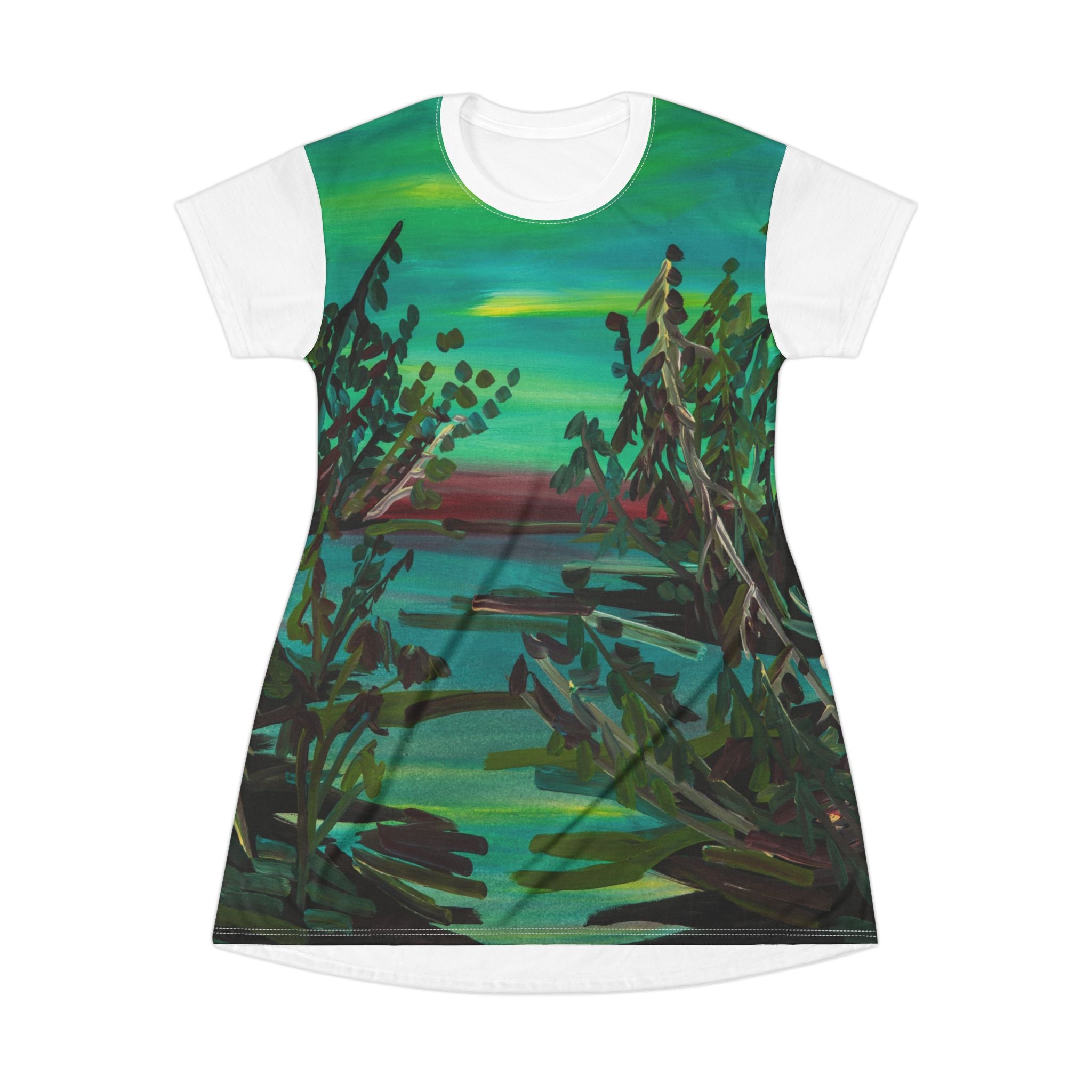 T-Shirt Dress (AOP)