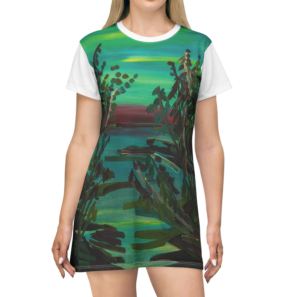 T-Shirt Dress (AOP)