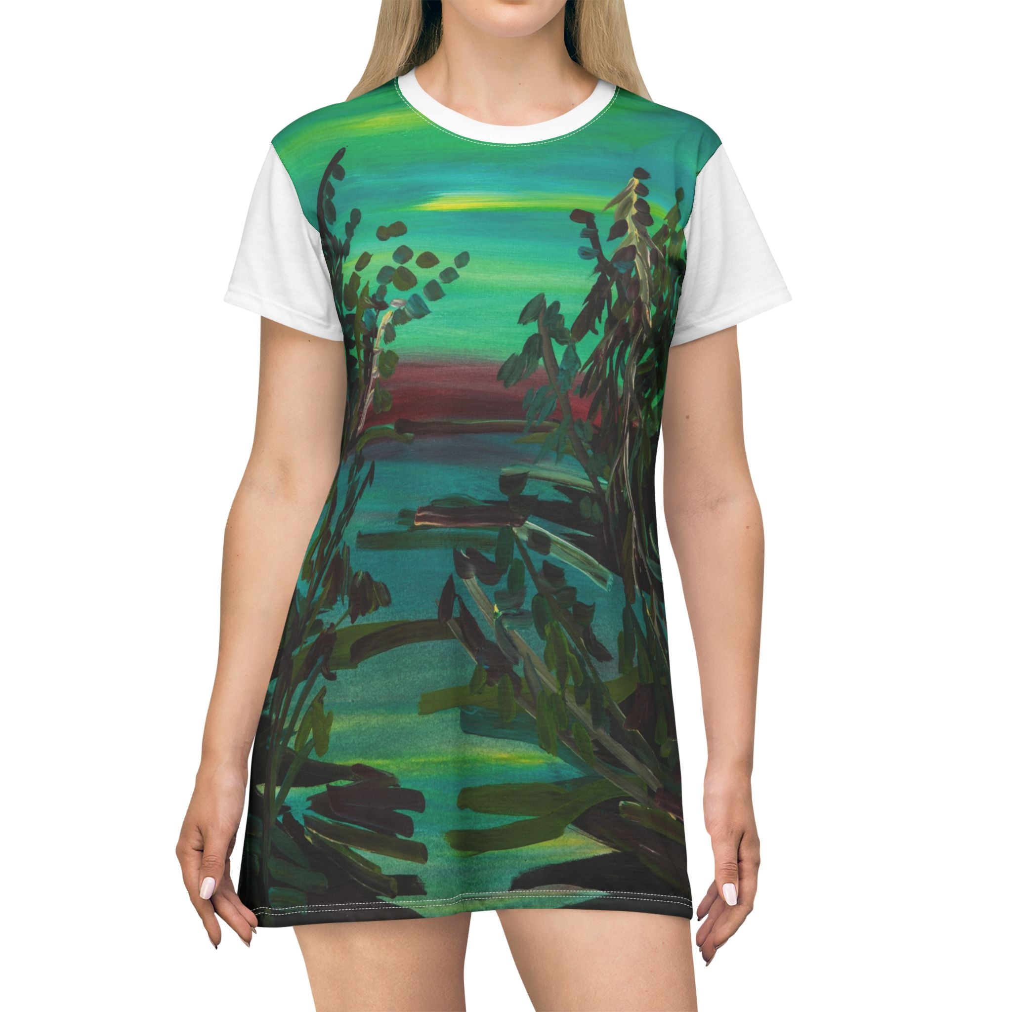T-Shirt Dress (AOP)