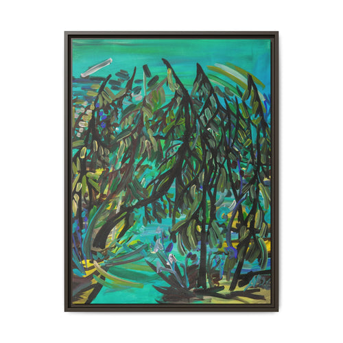 #24 Boreal Hotelier Matte Canvas, Framed (Multi-color)