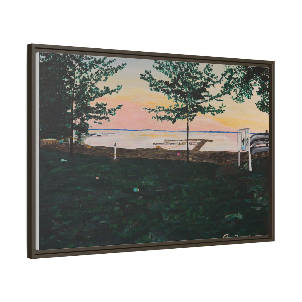 Matte Canvas, Framed (Multi-color)