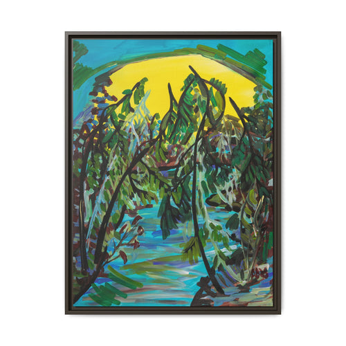 #20 Boreal Hotelier Matte Canvas, Framed (Multi-color)