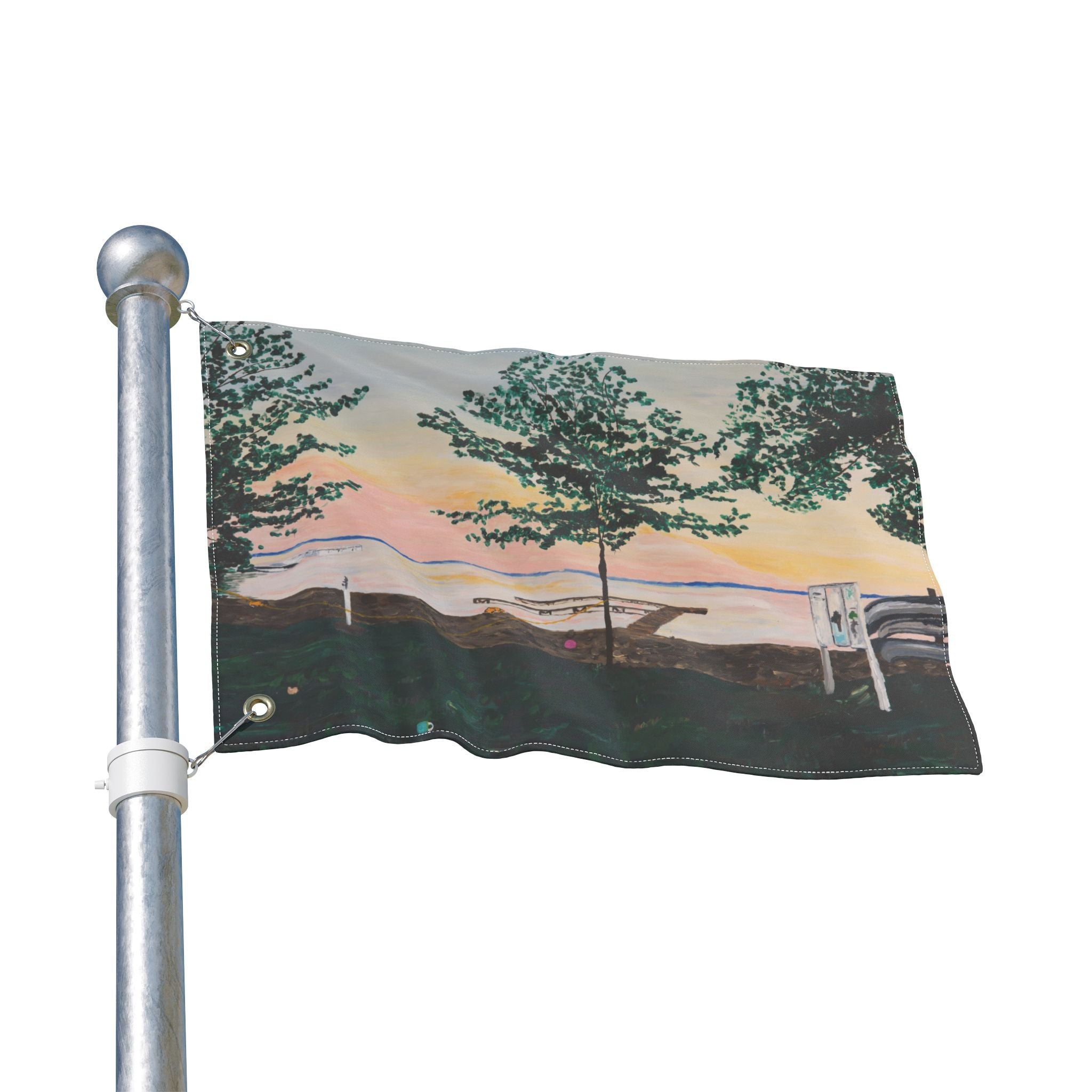 Double Sided Flag