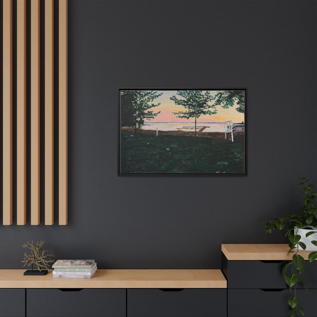 Matte Canvas, Framed (Multi-color)